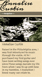Mobile Screenshot of annalisecurtin.com
